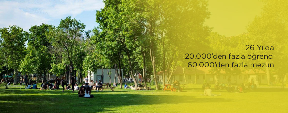 26. yılda 20.000’i aşkın öğrenci, 60.000’i aşkın mezun 26. yılda 20.000’i aşkın öğrenci, 60.000’i aşkın mezun