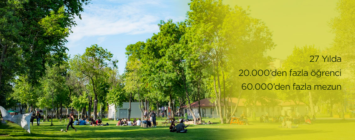 27. yılda 20.000’i aşkın öğrenci, 60.000’i aşkın mezun 27. yılda 20.000’i aşkın öğrenci, 60.000’i aşkın mezun