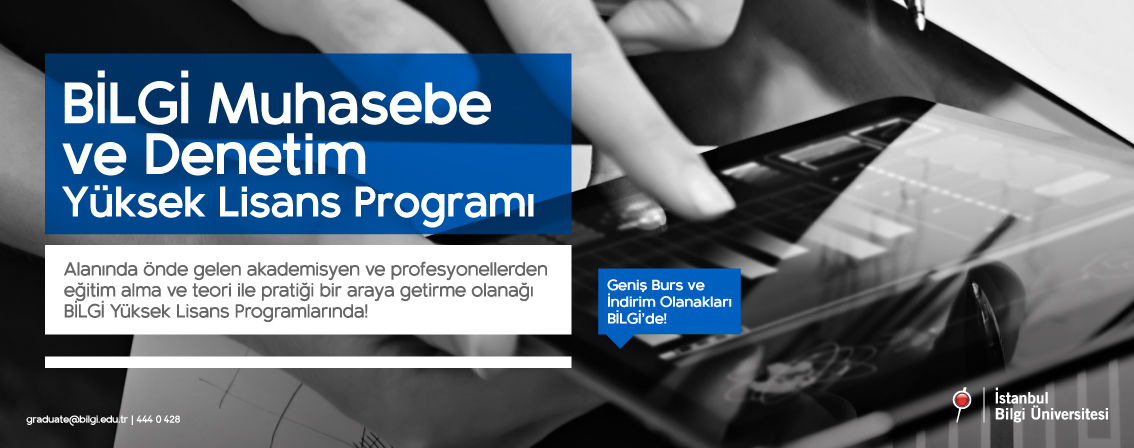 Muhasebe ve Denetim Yüksek Lisans Programı Muhasebe ve Denetim Yüksek Lisans Programı