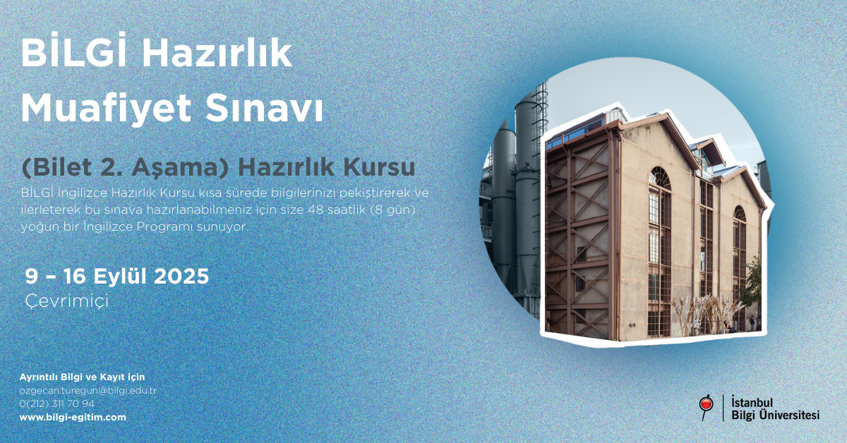 BİLGİ Hazırlık Muafiyet Sınavı