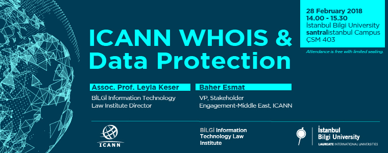 Seminer: "ICANN WHOIS and Data Protection"