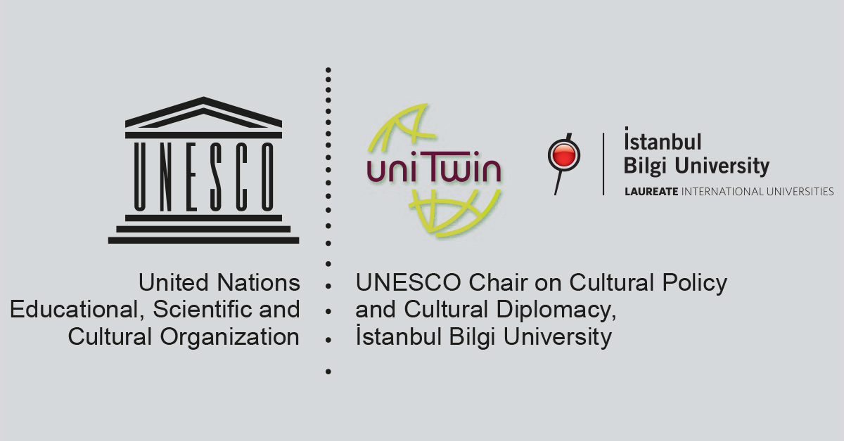 The "UNESCO Chair in Cultural Policy and Cultural Diplomacy" is established in BİLGİ. The "UNESCO Chair in Cultural Policy and Cultural Diplomacy" is established in BİLGİ.