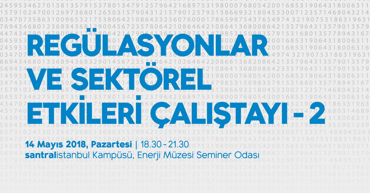 Regülasyonlar ve Sektörel Etkileri Çalıştayı-2 Regülasyonlar ve Sektörel Etkileri Çalıştayı-2