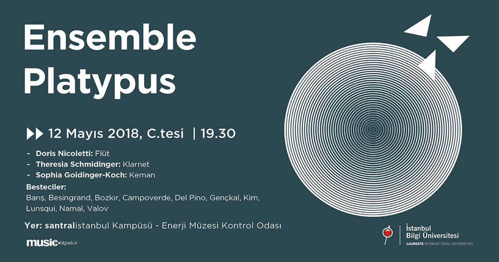 BİLGİ Yeni Müzik Festivali 9: Ensemble Platypus BİLGİ Yeni Müzik Festivali 9: Ensemble Platypus