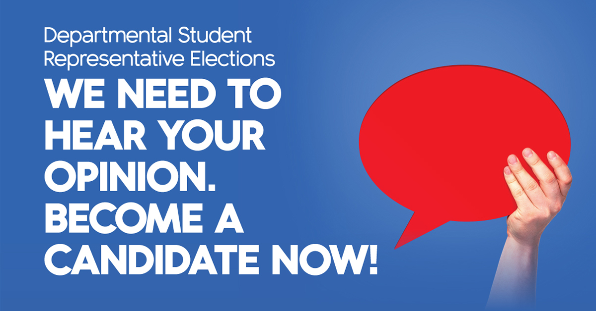 Student Council Departmental and International Student Representative Elections