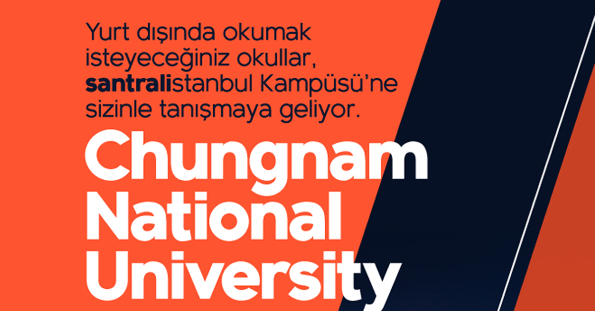 Güney Kore Chungnam National University Tanıtım Semineri