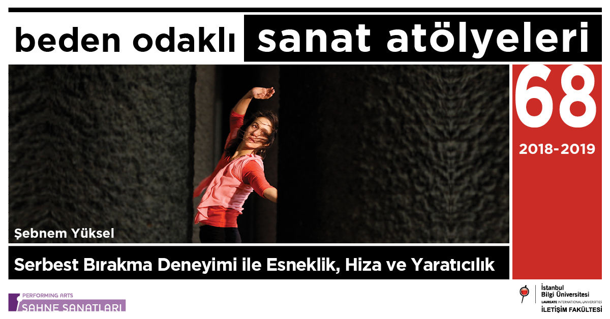 Beden Odaklı Sanat Atölyeleri-68: Serbest Bırakma Deneyimi ile Esneklik, Hiza ve Yaratıcılık Beden Odaklı Sanat Atölyeleri-68: Serbest Bırakma Deneyimi ile Esneklik, Hiza ve Yaratıcılık
