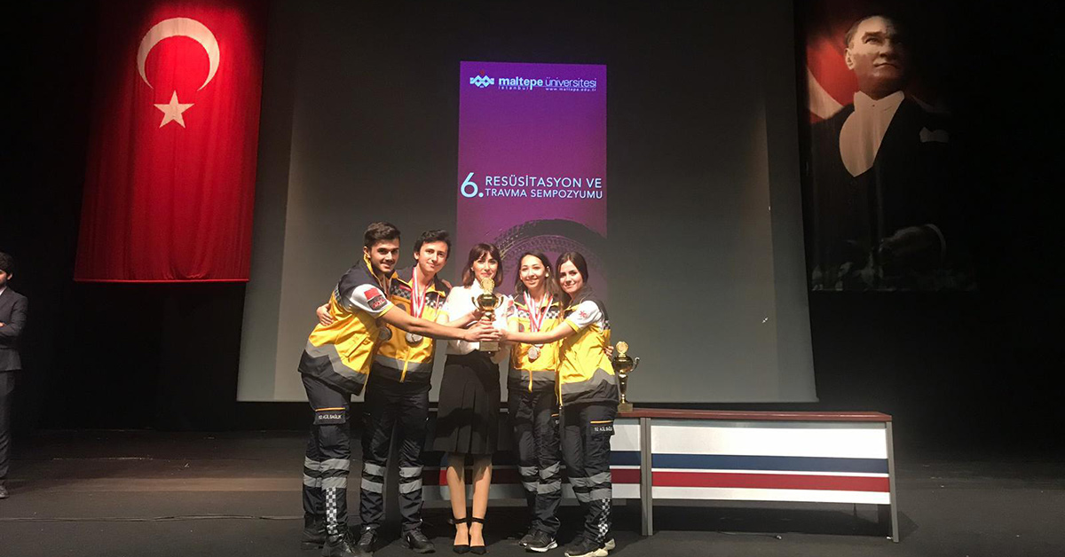BİLGİ öğrencileri 5. Üniversitelerarası Ambulans Ralli Yarışması’nda 2. oldu.