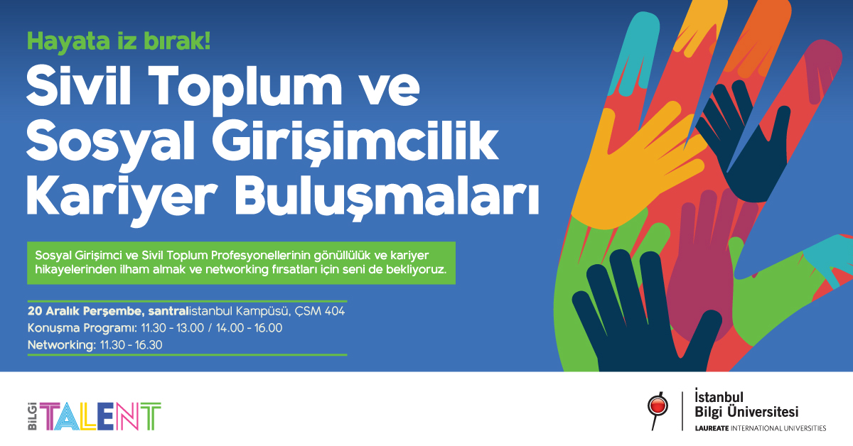 Sivil Toplum ve Sosyal Girişimcilik Kariyer Buluşmaları