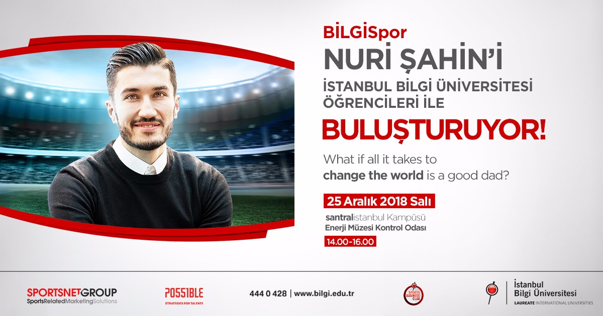 BİLGİSpor’dan Nuri Şahin Semineri BİLGİSpor’dan Nuri Şahin Semineri