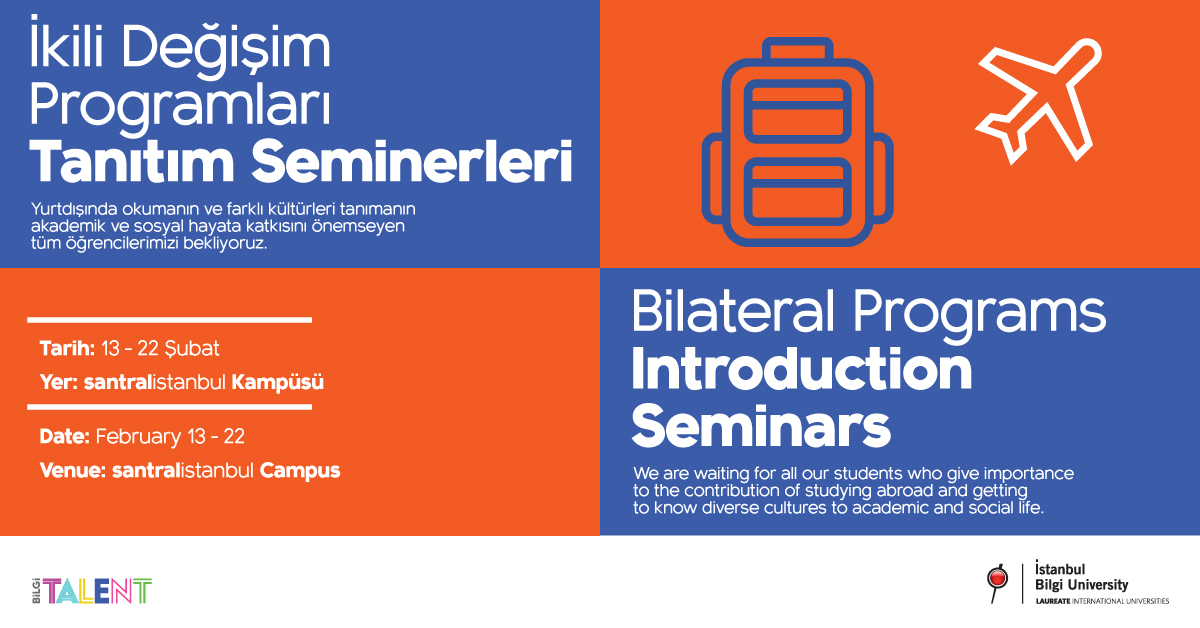 Bilateral Programs Introduction Seminars