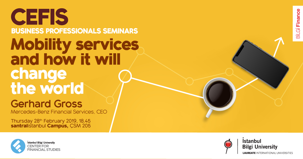Vizyoner Yöneticiler Seminer Programı: "Mobility services and how it will change the world" Vizyoner Yöneticiler Seminer Programı: "Mobility services and how it will change the world"
