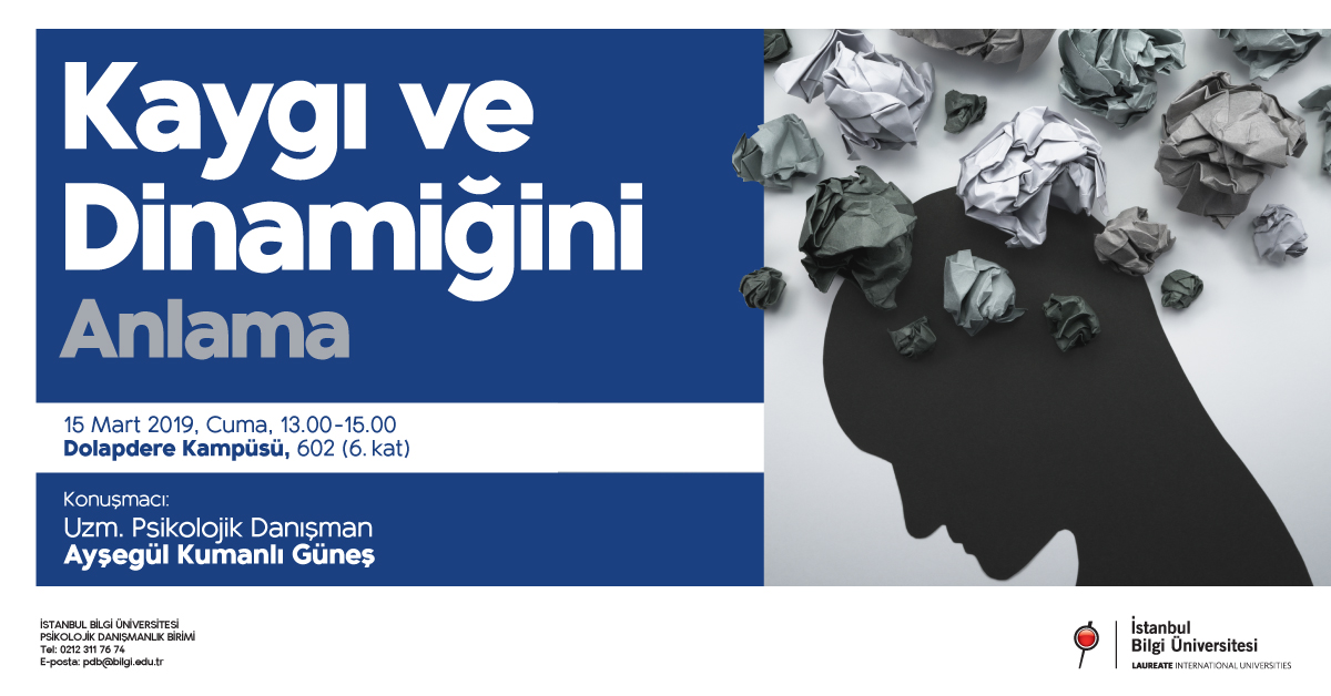 PDB Seminerleri: Kaygı ve Dinamiğini Anlama PDB Seminerleri: Kaygı ve Dinamiğini Anlama
