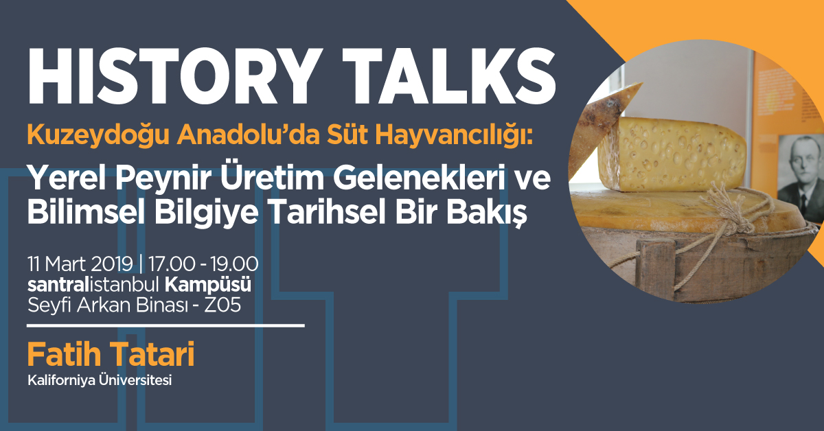 Tarih Konuşmaları: "Kuzeydoğu Anadolu’da Süt Hayvancılığı" Tarih Konuşmaları: "Kuzeydoğu Anadolu’da Süt Hayvancılığı"