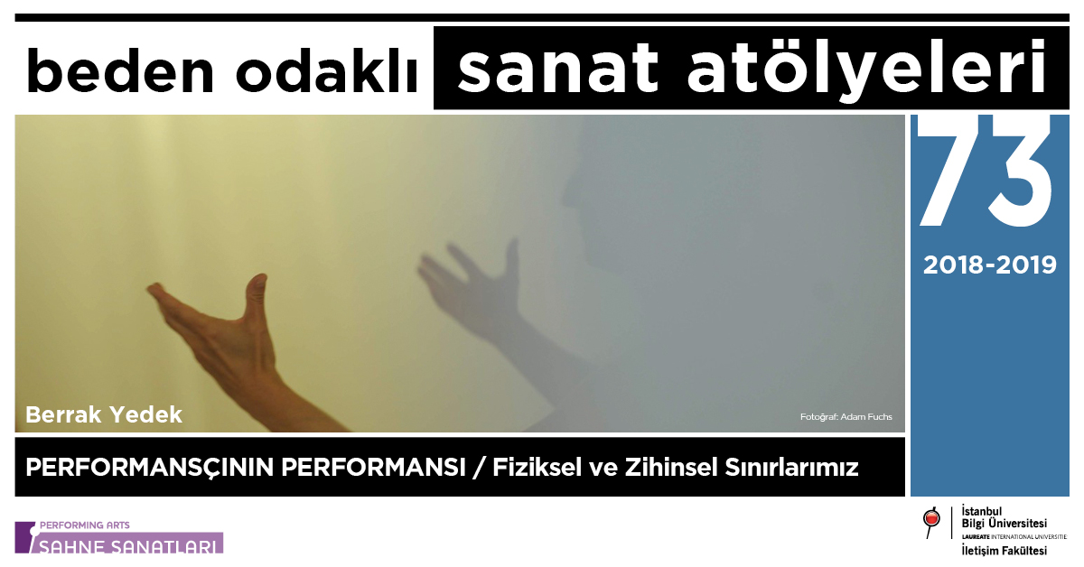 Beden Odaklı Sanat Atölyeleri-73: Performansçının Performansı Beden Odaklı Sanat Atölyeleri-73: Performansçının Performansı