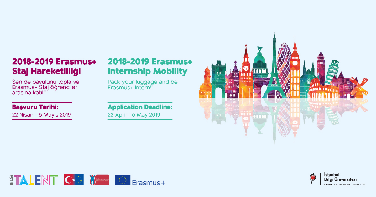 2018-2019 Erasmus+ Internship Mobility 2018-2019 Erasmus+ Internship Mobility