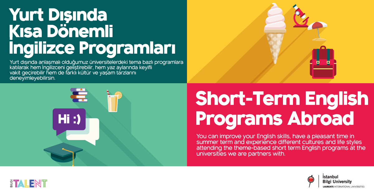 Yurtdışında Kısa Dönemli İngilizce Programları Yurtdışında Kısa Dönemli İngilizce Programları