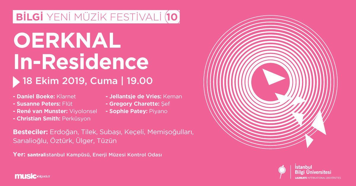 BİLGİ Yeni Müzik Festivali-10: OERKNAL In-Residence
