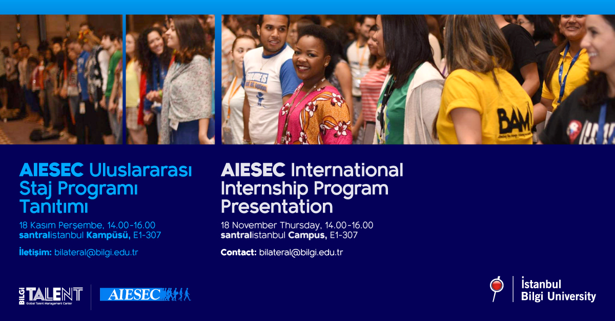 AIESEC Uluslararası Staj Programı Tanıtımı