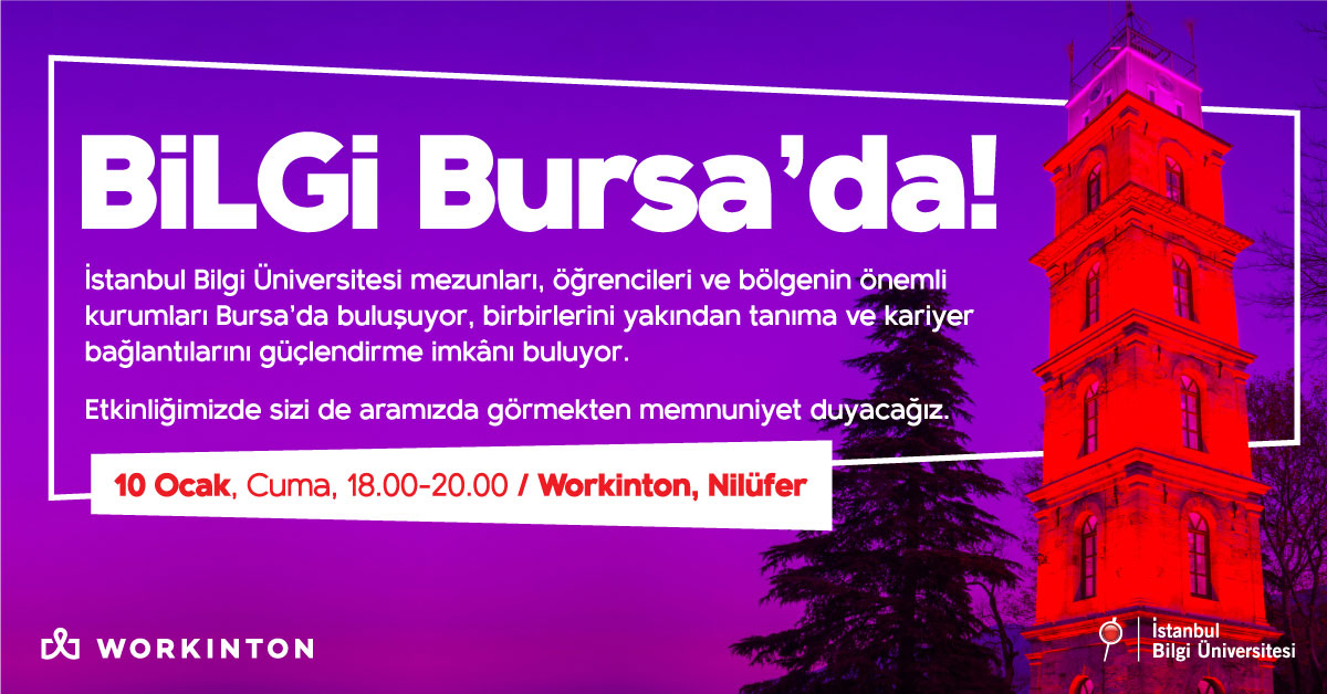 BİLGİ Bursa’da! BİLGİ Bursa’da!