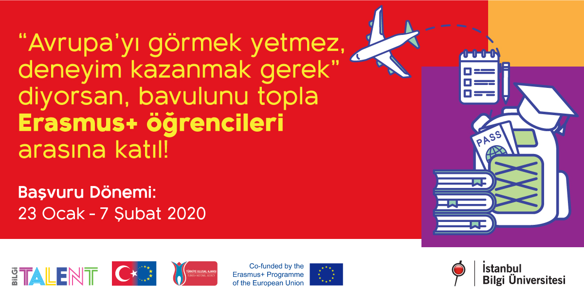 Erasmus+ Öğrenim Hareketliliği başvuruları Erasmus+ Öğrenim Hareketliliği başvuruları