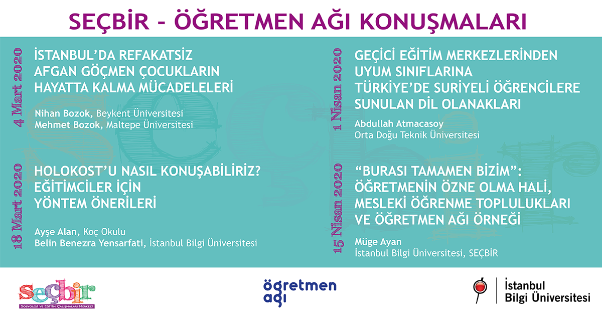 Bahar Dönemi SEÇBİR-Öğretmen Ağı Konuşmaları