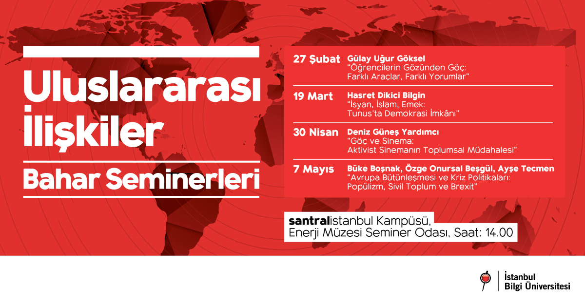 Uluslararası İlişkiler Bahar Seminerleri