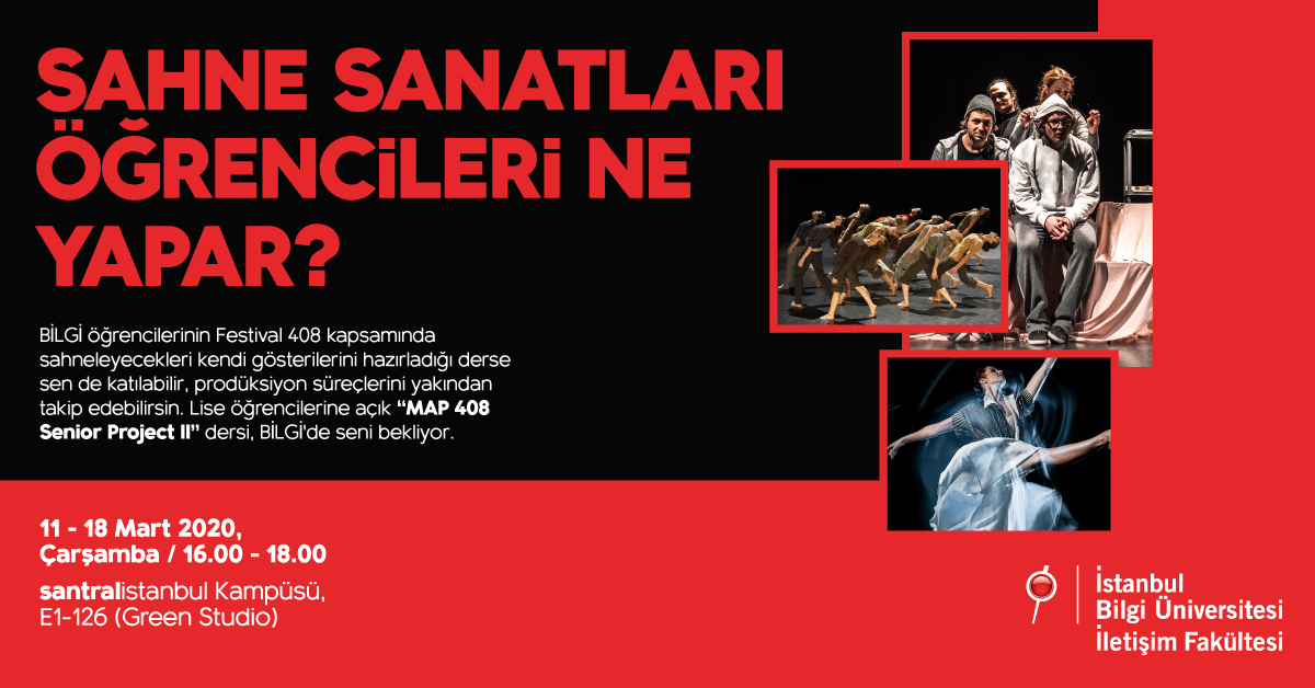 Üniversite Adaylarına Tadımlık Dersler: Sahne Sanatları Öğrencileri Ne Yapar? Üniversite Adaylarına Tadımlık Dersler: Sahne Sanatları Öğrencileri Ne Yapar?