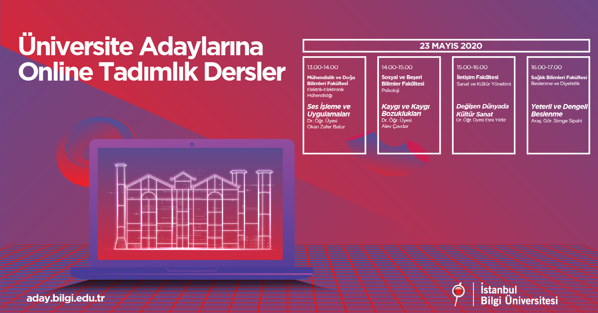 Üniversite Adaylarına Tadımlık Dersler