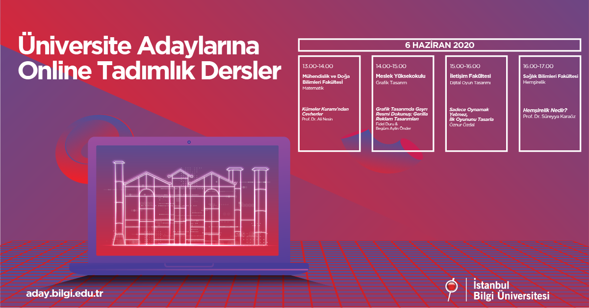 Üniversite Adaylarına Tadımlık Dersler Üniversite Adaylarına Tadımlık Dersler