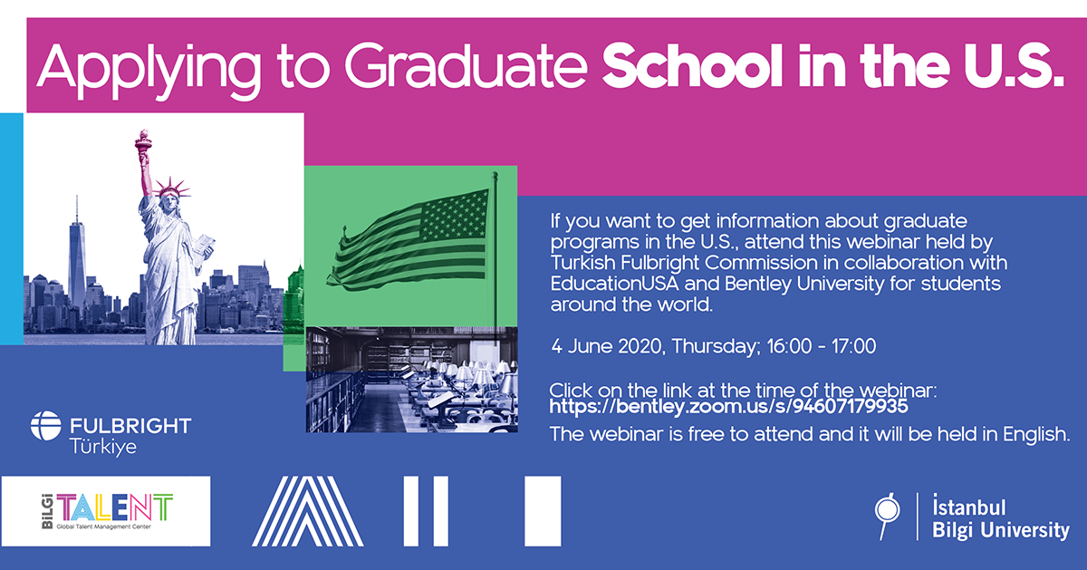 Webinar: Applying to Graduate School in the U.S. Webinar: Applying to Graduate School in the U.S.