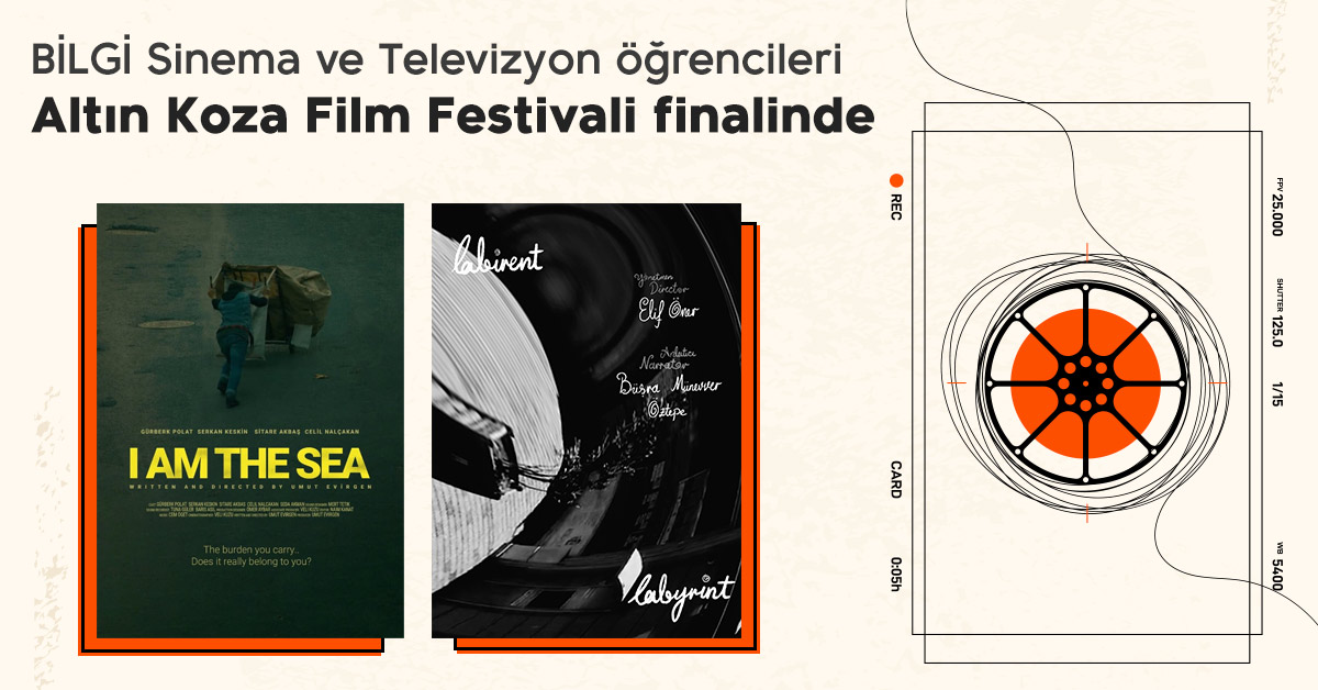 BİLGİ Sinema ve Televizyon öğrencileri Altın Koza Film Festivali finalinde!