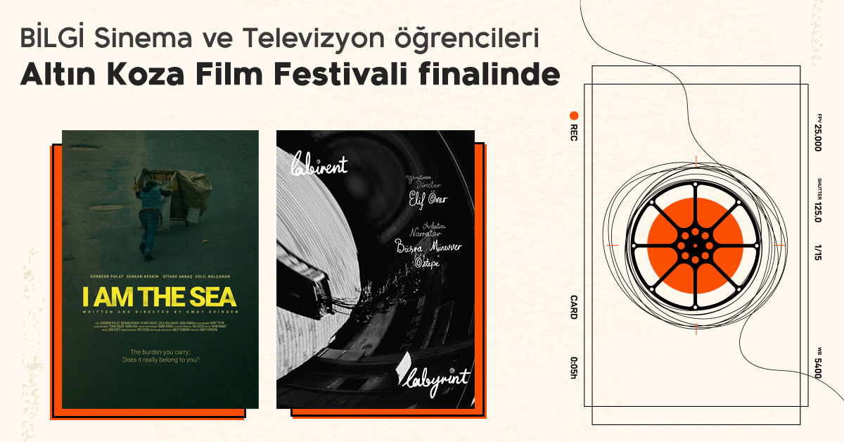 BİLGİ Sinema ve Televizyon öğrencileri Altın Koza Film Festivali finalinde! BİLGİ Sinema ve Televizyon öğrencileri Altın Koza Film Festivali finalinde!