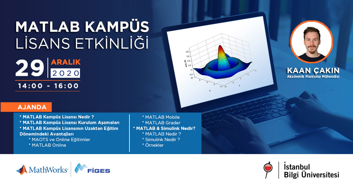 MATLAB KAMPÜS LİSANS ETKİNLİĞİ MATLAB KAMPÜS LİSANS ETKİNLİĞİ