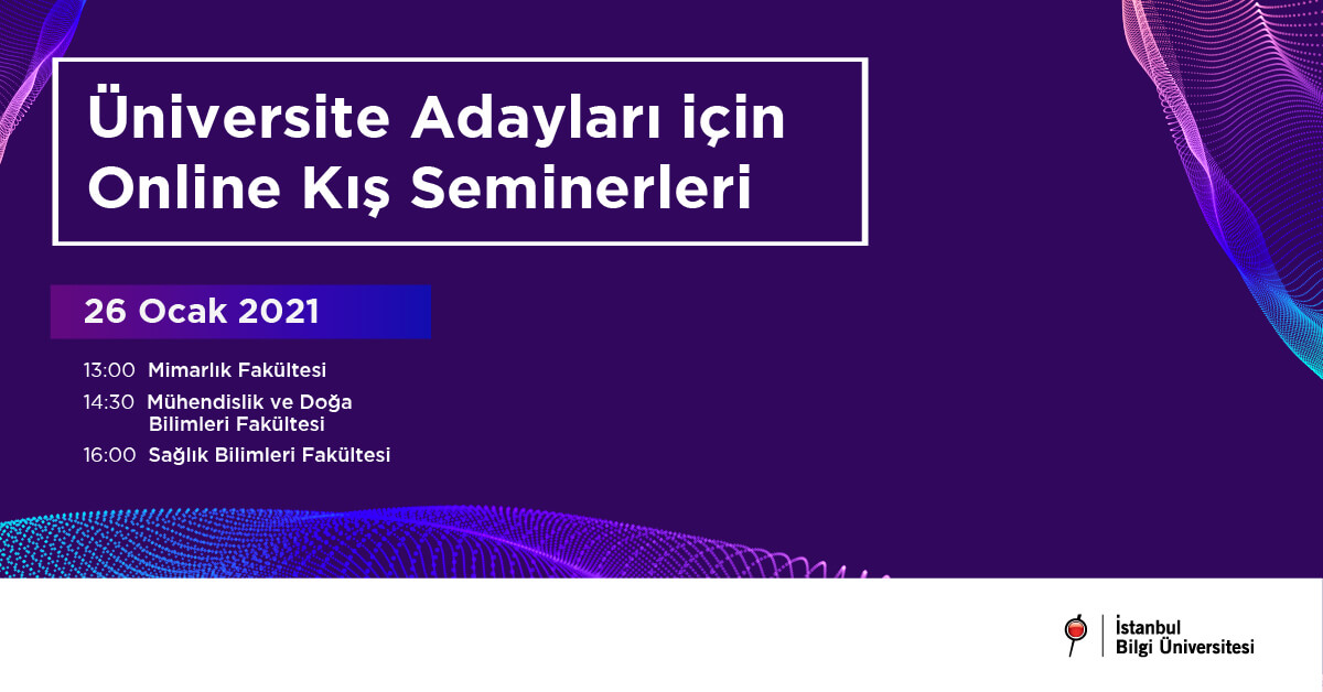 BİLGİ'den Üniversite Adayları için Online Kış Seminerleri