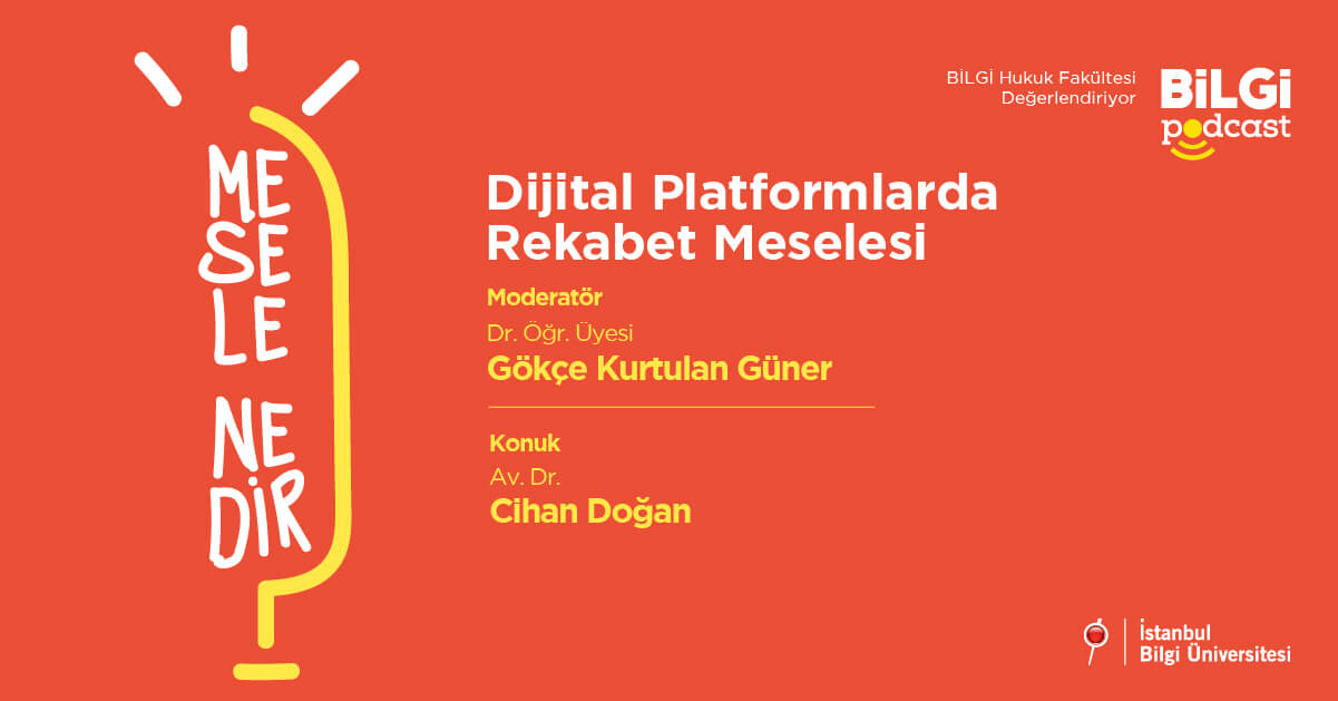 Mesele Nedir? #5: Dijital Platformlarda Rekabet Meselesi | Dr. Öğr. Üyesi Gökçe Kurtulan Güner & Av. Dr. Cihan Doğan