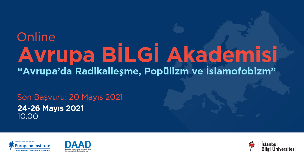 Online Avrupa BİLGİ Akademisi- Avrupa’da Radikalleşme, Popülizm ve İslamofobizm