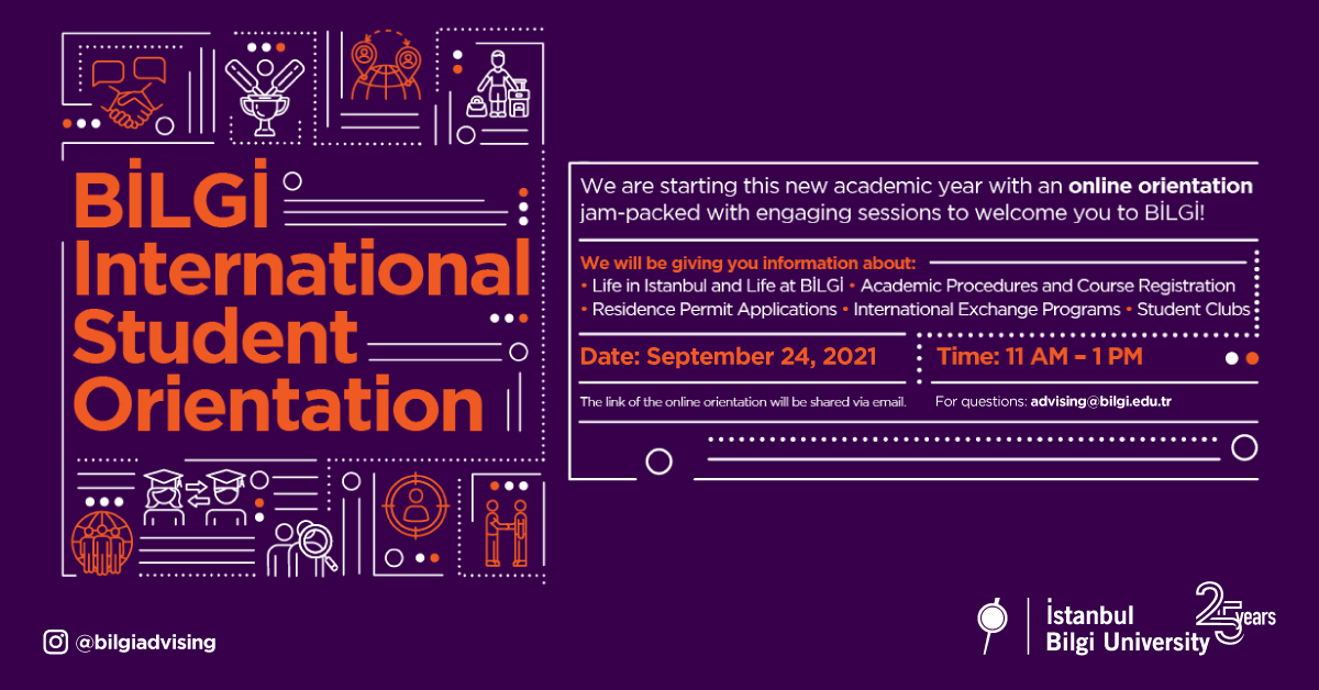 BİLGİ International Student Orientation (2021)