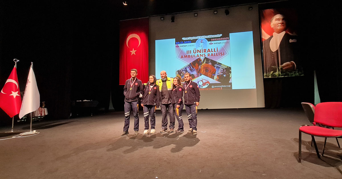 BİLGİ First and Emergency Aid students received prizes in 3rd Üniralli Ambulance Rally