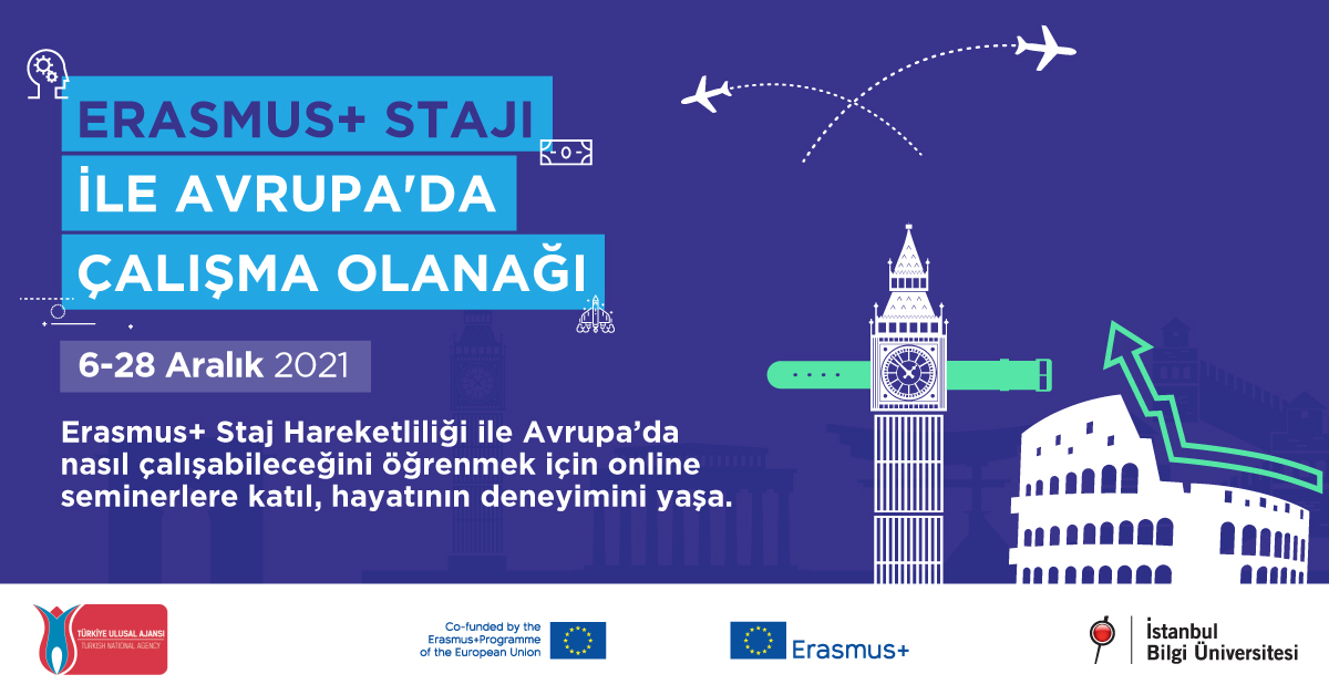 Erasmus+ Stajı ile Avrupa’da Çalışma Olanağı