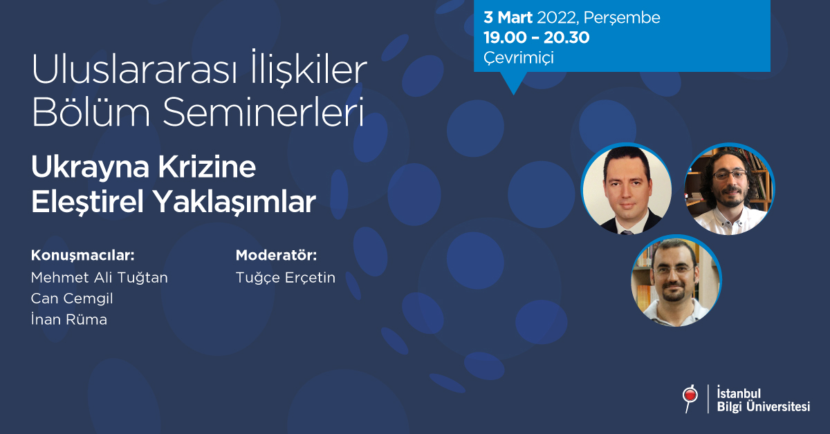 Uluslararası İlişkiler Bölüm Seminerleri Uluslararası İlişkiler Bölüm Seminerleri