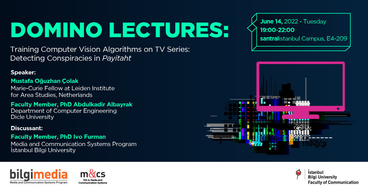 Domino Lectures: “Training Computer Vision Algorithms on TV Series” Domino Lectures: “Training Computer Vision Algorithms on TV Series”