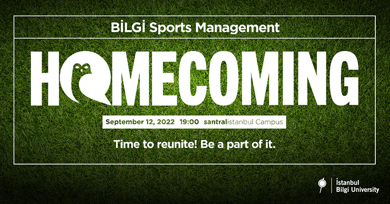 BİLGİ Sports Management Homecoming BİLGİ Sports Management Homecoming