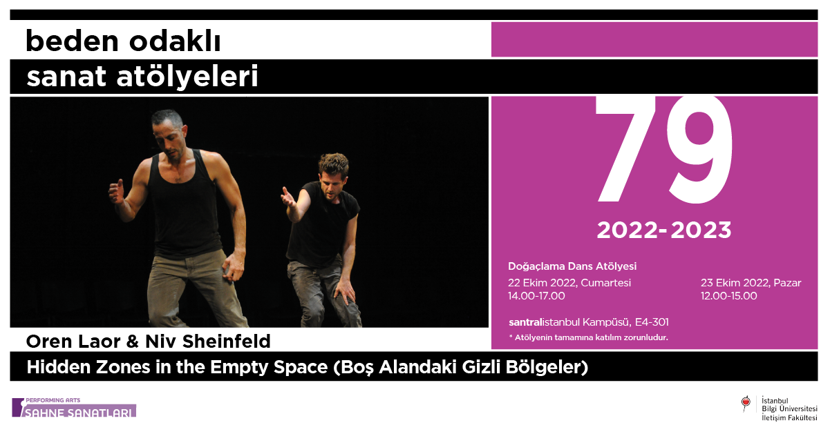 Beden Odaklı Sanat Atölyeleri-79: Boş Alandaki Gizli Bölgeler Beden Odaklı Sanat Atölyeleri-79: Boş Alandaki Gizli Bölgeler