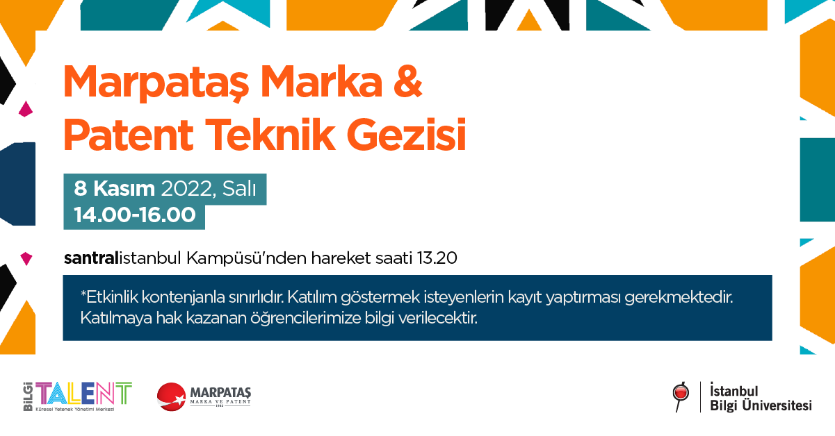 Marpataş Marka & Patent Teknik Gezisi Marpataş Marka & Patent Teknik Gezisi