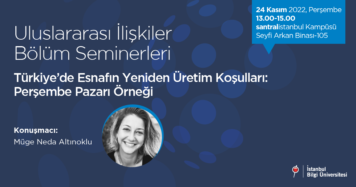 Türkiye’de Esnafın Yeniden Üretim Koşulları: Perşembe Pazarı Örneği