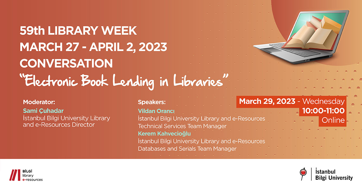 59th Library Week: “Electronic Book Lending in Libraries”
