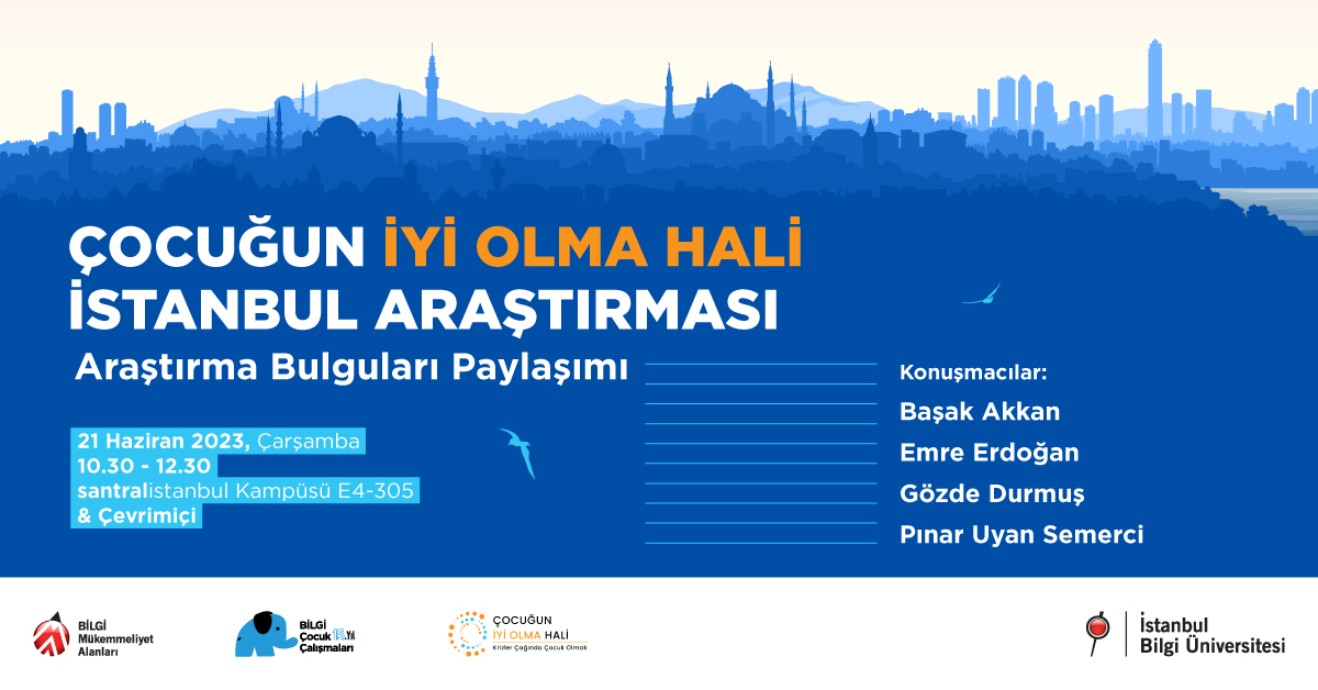 Çocuğun İyi Olma Hali İstanbul Araştırması Çocuğun İyi Olma Hali İstanbul Araştırması