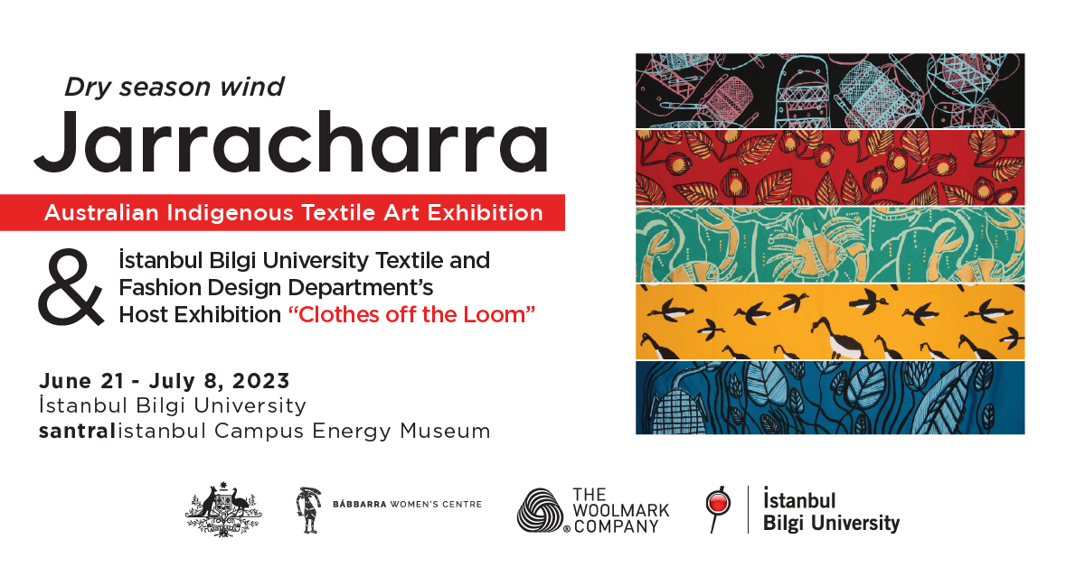 Jarrachara:Dry Season Wind and host exhibition Clothes Off The Loom Jarrachara:Dry Season Wind and host exhibition Clothes Off The Loom