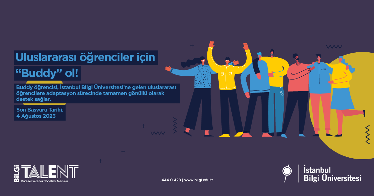 Gelen uluslararası öğrenciler için “Buddy” ol! Gelen uluslararası öğrenciler için “Buddy” ol!